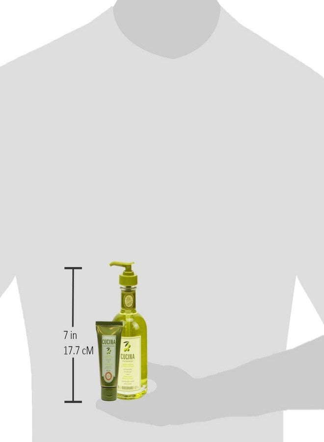 Cucina Fruits & Passion Coriander and Olive Tree Hand Soap 200ml and Nourishing Hand Butter 60ml - Image 3